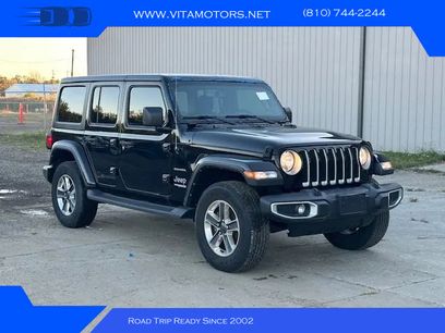 Used 2021 Jeep Wrangler Unlimited Sahara w/ Uconnect 4C Nav & Sound Group