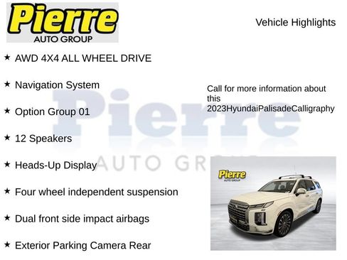 Used 2023 Hyundai Palisade Calligraphy AWD/4WD image 7