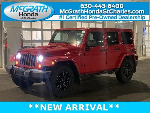 Used 2018 Jeep Wrangler Unlimited Sahara image 1