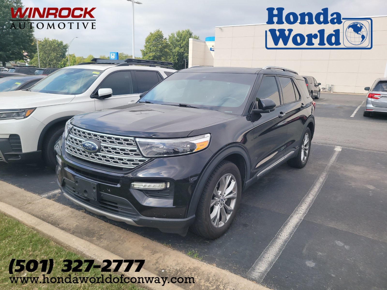 Used 2021 Ford Explorer Limited w/ Equipment Group 301A RWD image 1
