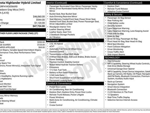 Used 2019 Toyota Highlander Limited image 15