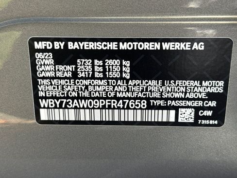 Used 2023 BMW i4 eDrive40 w/ Premium Package RWD image 40
