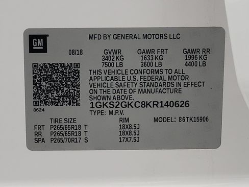 Used 2019 GMC Yukon XL SLT w/ HD Trailering Package AWD/4WD image 33