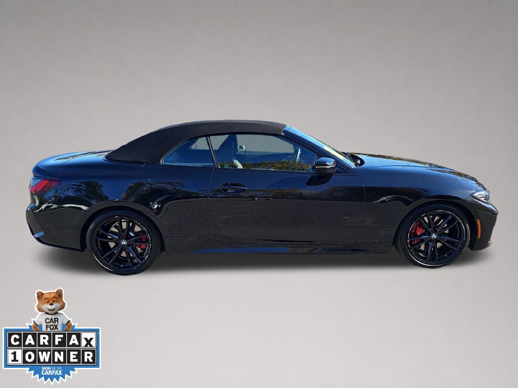 Certified 2024 BMW 430i Convertible w/ M Sport Package RWD image 3