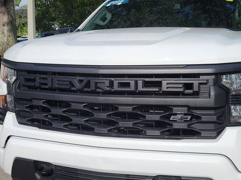 Certified 2025 Chevrolet Silverado 1500 Custom w/ Turbomax Blackout Package RWD image 9