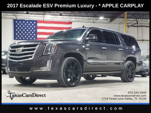 Used 2017 Cadillac Escalade ESV Premium Luxury RWD image 1