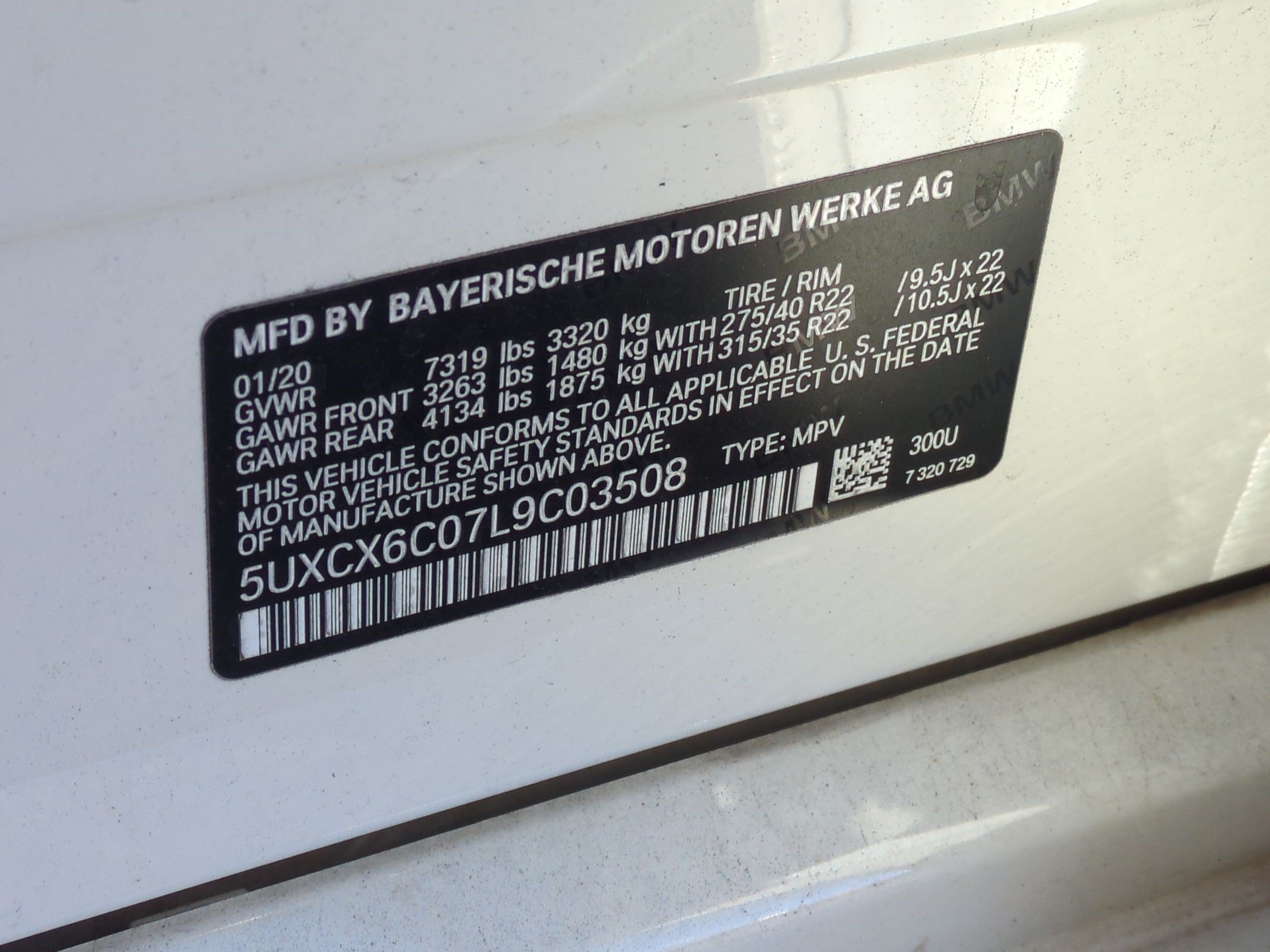 Used 2020 BMW X7 M50i w/ Dynamic Handling Package AWD/4WD image 34