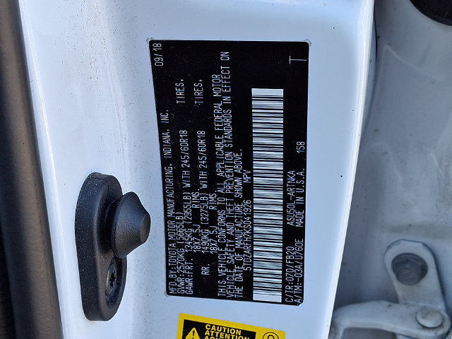 Certified 2019 Toyota Highlander LE w/ Carpet Mat Package (TMS) FWD image 17