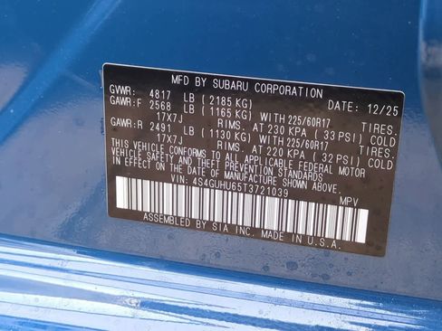 New 2026 Subaru Crosstrek 2.5i Wilderness image 35