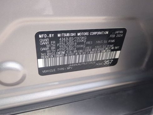 Used 2024 Mitsubishi Outlander Sport ES AWD/4WD image 37