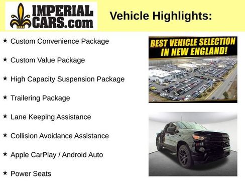 Used 2025 Chevrolet Silverado 1500 Custom AWD/4WD image 3