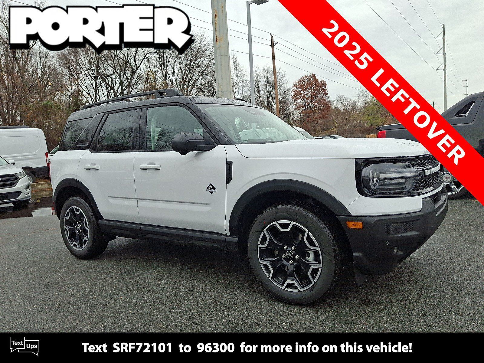 New 2025 Ford Bronco Sport Outer Banks w/ Outer Banks Tech Package+ AWD/4WD image 1