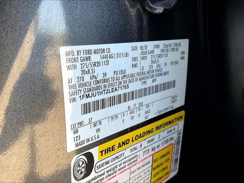 Used 2020 Ford Expedition XLT w/ Equipment Group 202A RWD image 31