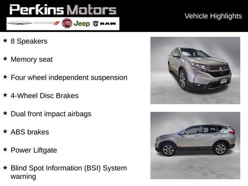 Used 2017 Honda CR-V EX-L image 2