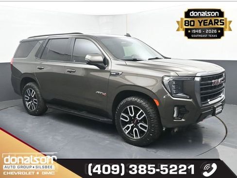 Used 2021 GMC Yukon AT4 w/ Rear Media and Nav Package AWD/4WD image 1