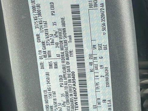 Used 2019 Ford F150 XLT w/ Equipment Group 302A Luxury image 8