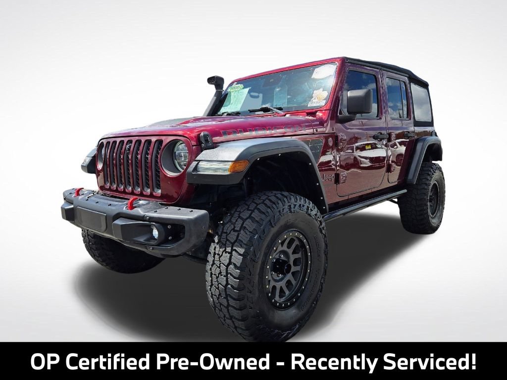 Used 2021 Jeep Wrangler Unlimited Rubicon AWD/4WD image 3