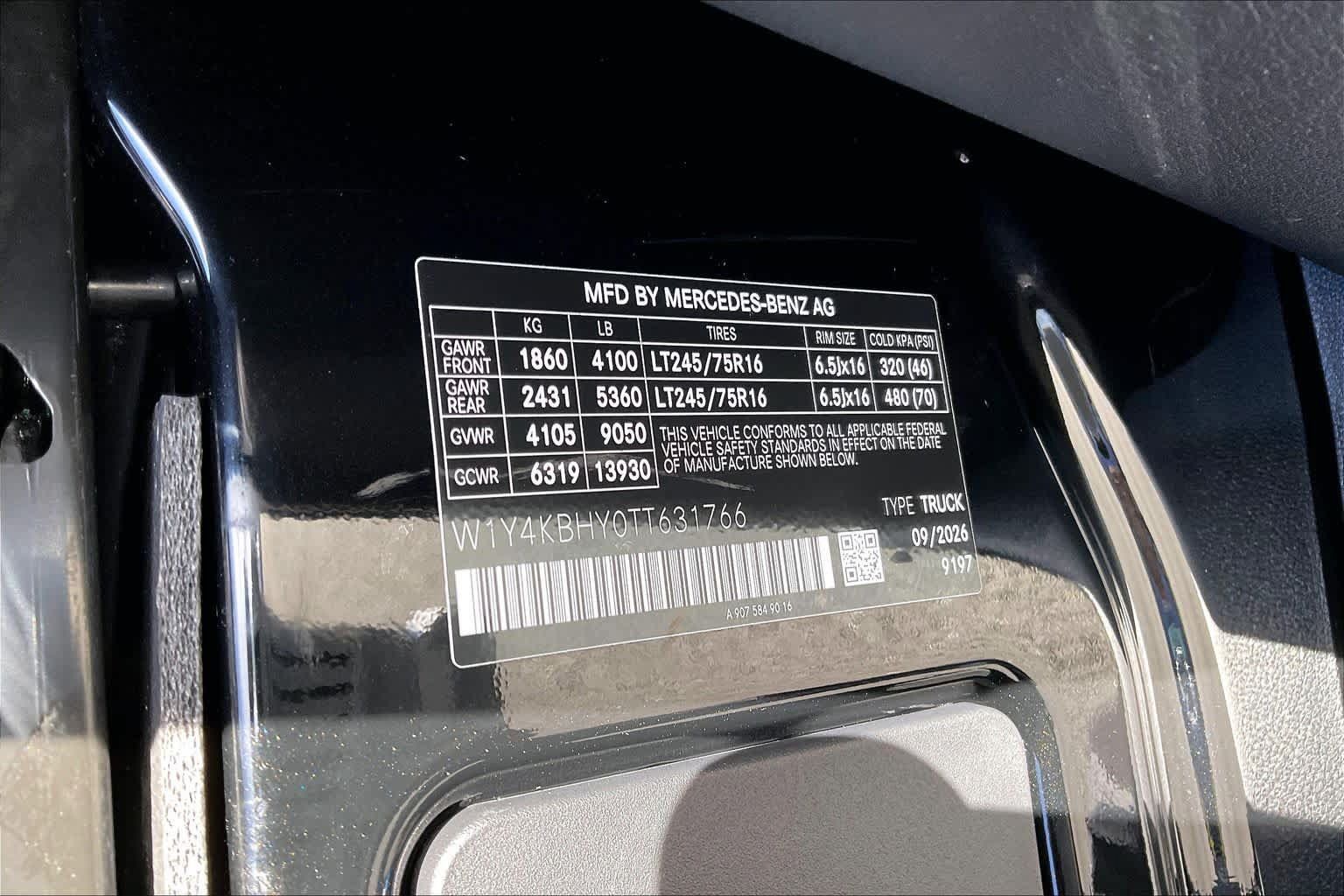 New 2026 Mercedes-Benz Sprinter 2500 image 12