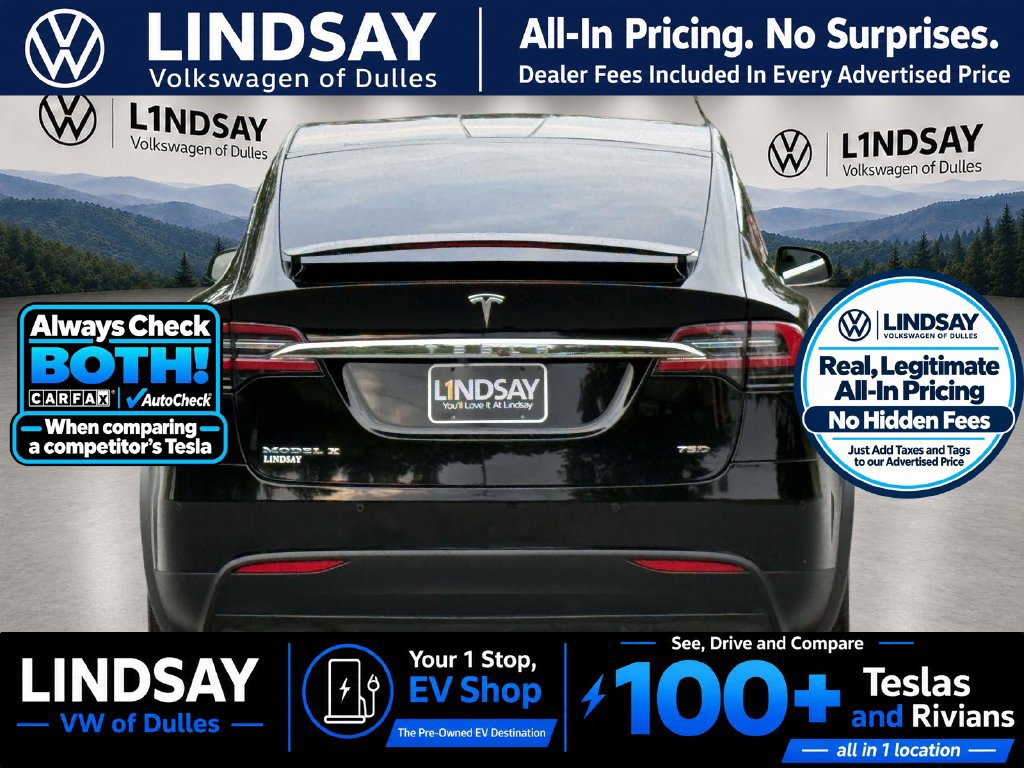 Used 2017 Tesla Model X 75D AWD/4WD image 6
