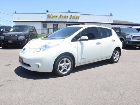 Used 2012 Nissan Leaf SL FWD image 1