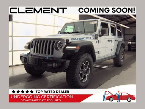 Used 2023 Jeep Wrangler Unlimited Rubicon 4xe w/ Steel Bumper Group AWD/4WD image 1