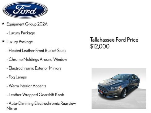 Used 2014 Ford Fusion SE w/ Equipment Group 202A image 7