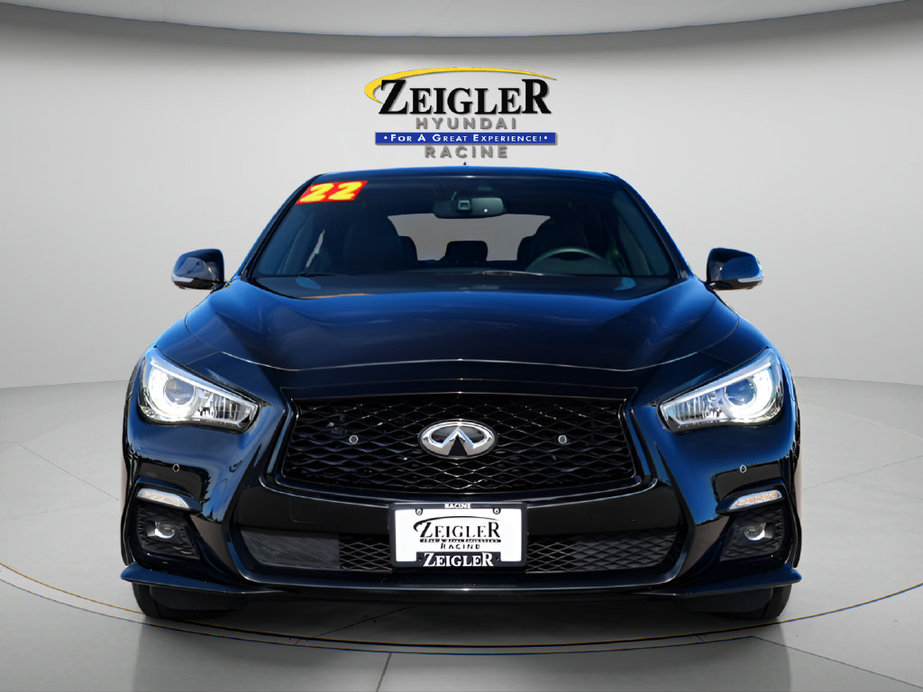 Used 2022 INFINITI Q50 Red Sport 400 AWD/4WD image 2