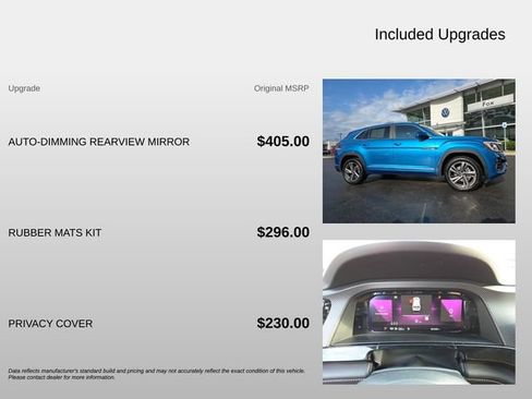 Used 2024 Volkswagen Atlas Cross Sport SEL R-Line AWD/4WD image 4