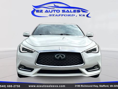 Used 2018 INFINITI Q60 Red Sport 400 w/ Sensory Package 3.0T Sport image 2