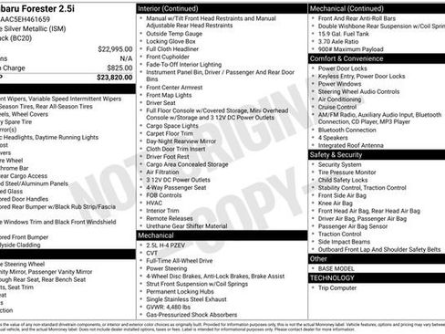 Used 2014 Subaru Forester 2.5i image 13