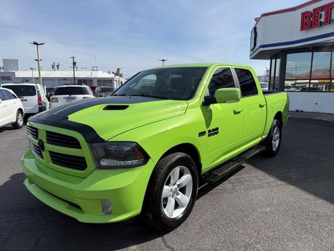 Used 2017 RAM 1500 Sport w/ Sublime Green Sport Package AWD/4WD image 3