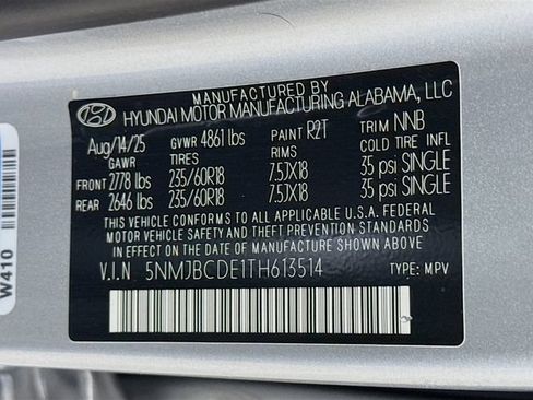 Used 2026 Hyundai Tucson SEL AWD/4WD image 33