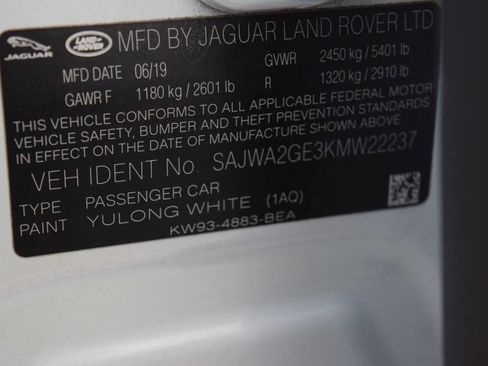 Used 2019 Jaguar XJ Collection image 82