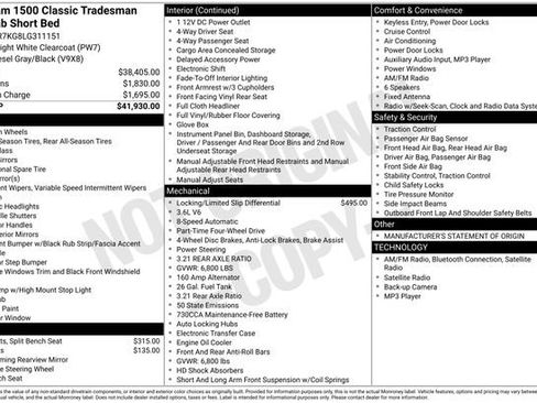 Used 2020 RAM 1500 Tradesman image 15