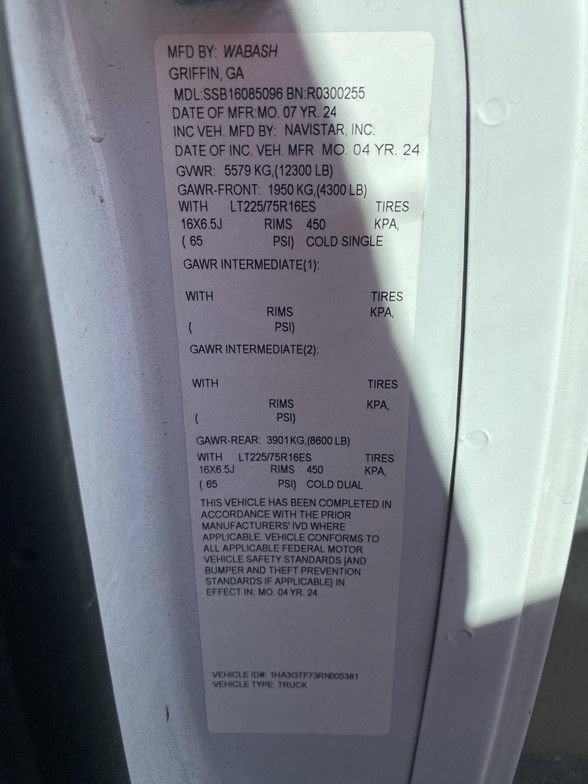 Used 2024 Chevrolet Express 3500 w/ Power Convenience Package RWD image 44