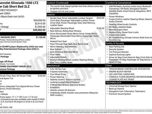 Used 2014 Chevrolet Silverado 1500 LTZ Z71 w/ LTZ Plus Package image 46