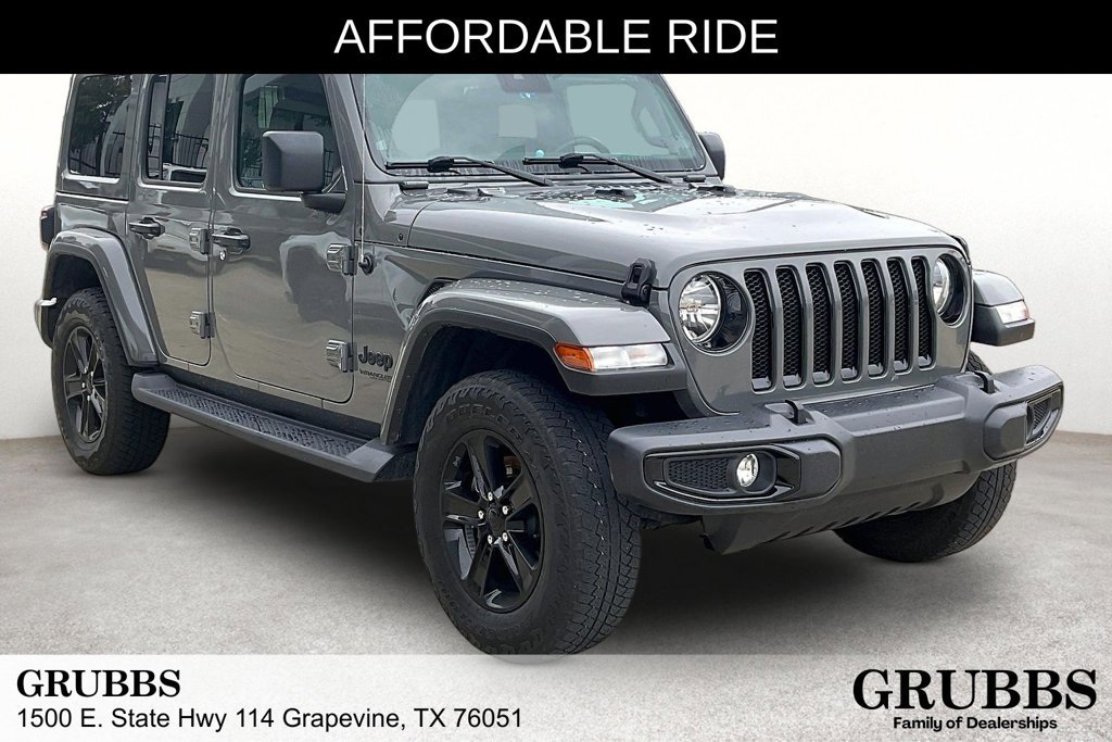 Used 2021 Jeep Wrangler Unlimited Sahara AWD/4WD image 1