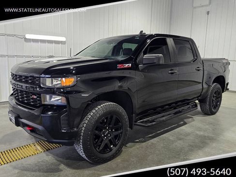Used 2021 Chevrolet Silverado 1500 Custom Trail Boss w/ Safety Confidence Package AWD/4WD image 1