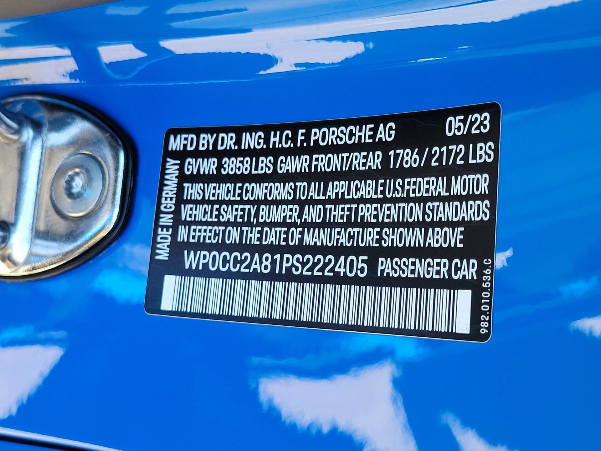 Certified 2023 Porsche 718 Boxster Spyder RWD image 31