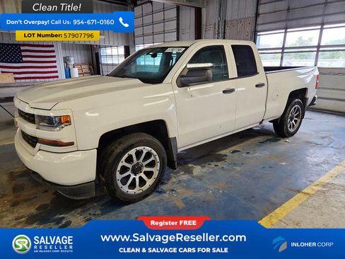 Used 2016 Chevrolet Silverado 1500 Custom w/ Custom Convenience Package AWD/4WD image 1