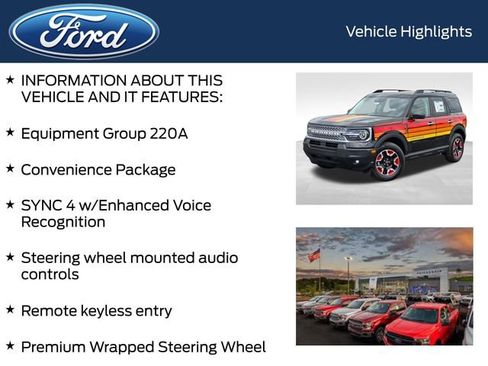 Used 2025 Ford Bronco Sport Free Wheeling w/ Convenience Package image 4