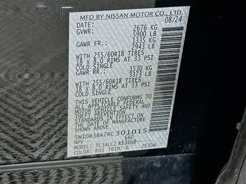 Used 2024 Nissan Pathfinder SV FWD image 12