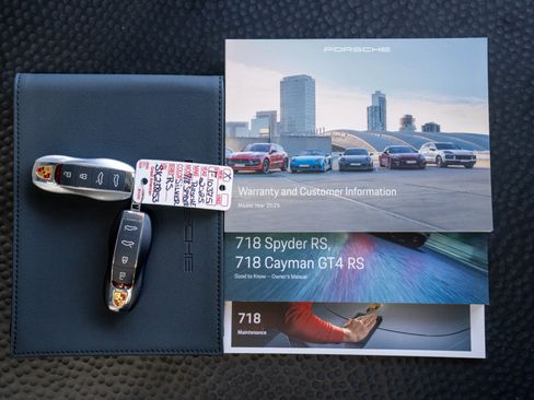 Used 2025 Porsche 718 Boxster Spyder RS RWD image 20