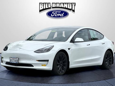 Used 2021 Tesla Model 3 Long Range AWD/4WD image 7