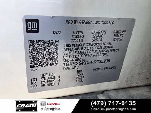 Used 2023 GMC Yukon XL SLT w/ SLT Luxury Package AWD/4WD image 33