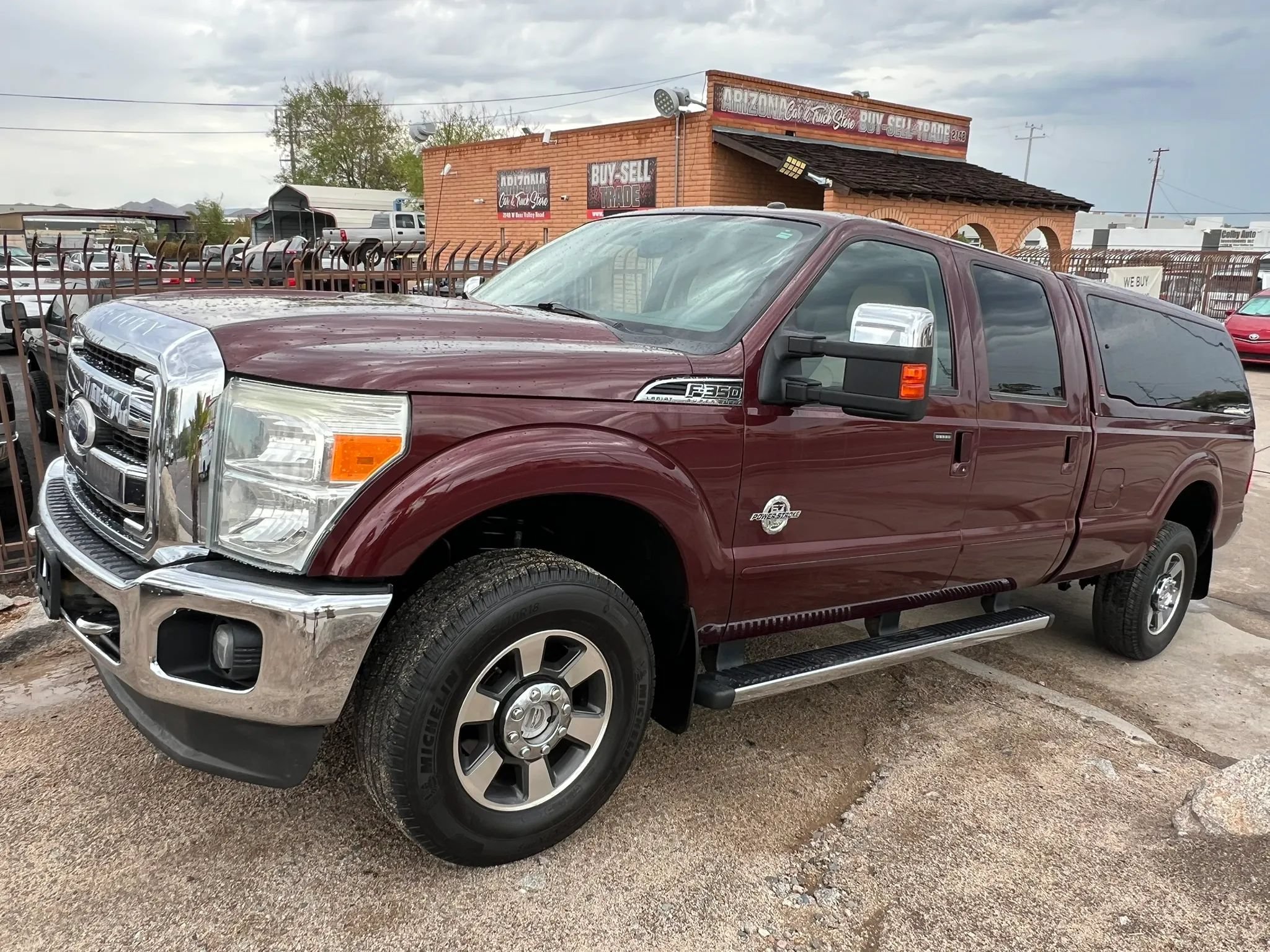 Used 2011 Ford F350 Lariat w/ Lariat Ultimate Pkg AWD/4WD image 3