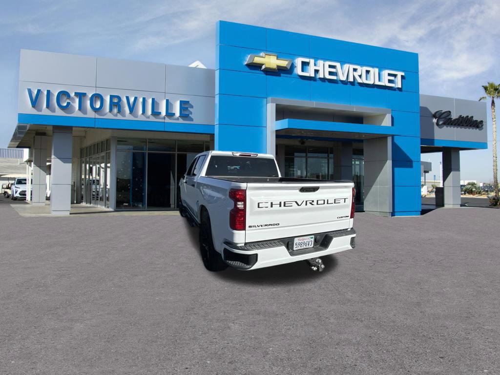 Used 2023 Chevrolet Silverado 1500 Custom w/ LPO, Dark Essentials Package RWD image 7