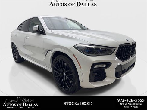 Used 2021 BMW X6 M50i w/ Executive Package image 1