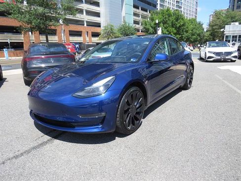 Used 2022 Tesla Model 3 Performance AWD/4WD image 1