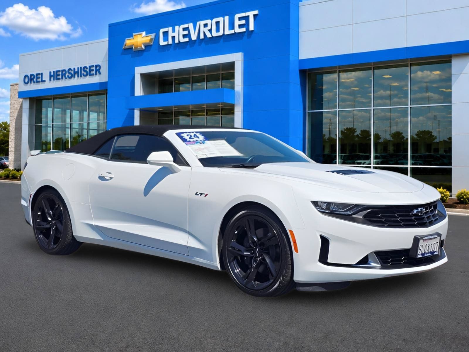 Used 2024 Chevrolet Camaro LT w/ RS Package RWD image 1